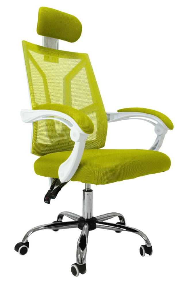 Topeshop Kancelárska stolička Scorpio zelená